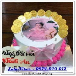 Mẫu Bánh Sinh Nhật Đẹp - A618